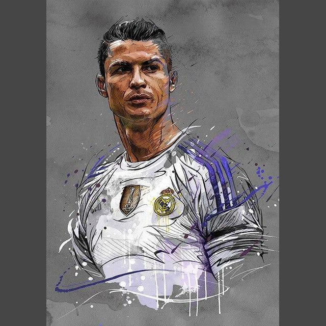 Cristiano Ronaldo / Real Madrid-5D DIY Diamond Painting Diamant Malerei-Diamantbild.ch