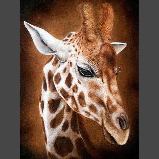 Giraffe - 8-5D DIY Diamond Painting Diamant Malerei-Diamantbild.ch